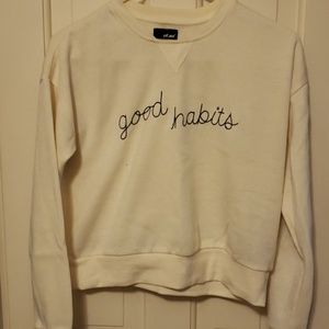 Crop-top Sweatshirt